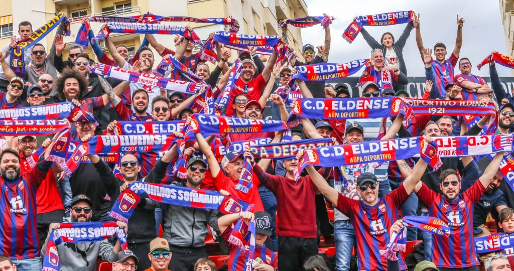 Elda se Vuelca con su Equipo en el Derbi contra el Elche